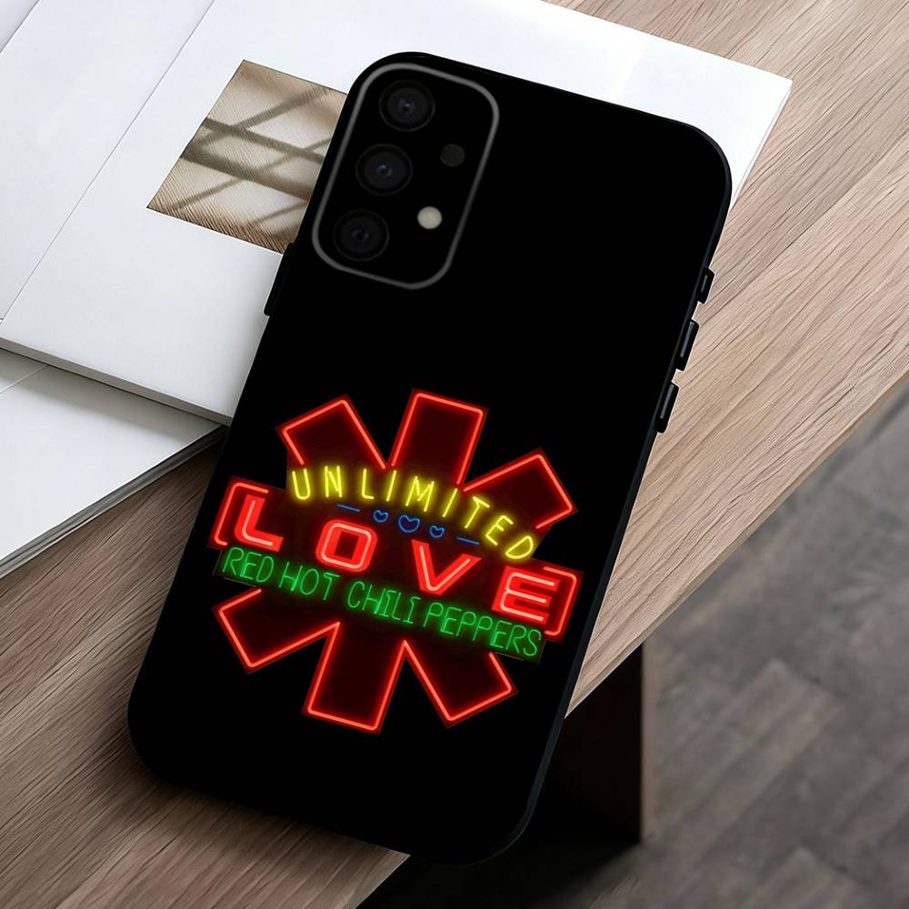 

U-Незабываемые Red Hot Chili P-Перцы Группа Чехол для Телефона Для Samsung Galaxy A73,A72,A71,A70,A53,A52,A51,Другие Мягкий Черный Чехол Samsung a21