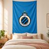Club Brugge KV Tapestry Highquality for Decorating Living Room Bedroom Dorm Walls Ideal As Bedroom Wallart Orholiday Gift