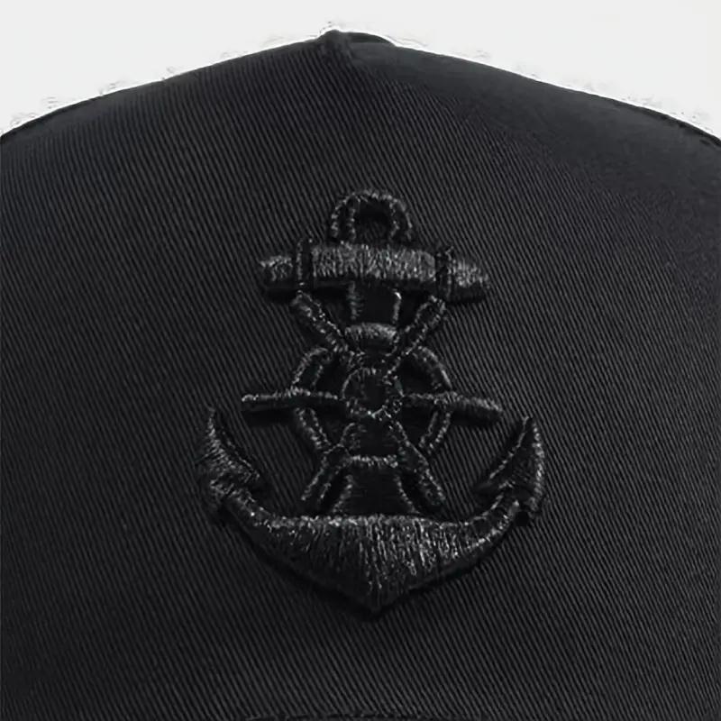 Hip Hop Baseball Caps For Men Women Cotton Anchor Embroidered Dad Hat Cotton Snapback Hip Hop Trucker Hats Outdoor Sun Hats