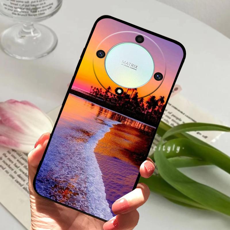 For Honor Magic6 Lite 5G Case Shockproof Soft TPU Silicone Phone Cover For Honor Magic 6 Lite 5G Capa Cartoon Magic6Lite 6 Lite