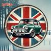 Vintage British Flag Metal Tin Sign Classic Wall Decor Waterproof Rustproof
