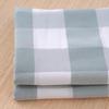 Black & White/Blue Green Gingham Fabric for Kindergarten, Tablecloths & Sofas - Various Sizes