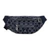 Design com Estampa de Logo Poliéster Bolsa de Peito Unissex Bolsas Denim Escuro JD2613206AD-002