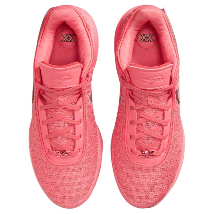 Nike LeBron 20 Pink Diamond Unisex Sneakers Pink-Gaze Metallic-Silver DJ5423-600