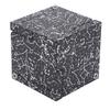 Kinetische Ringbox Aluminiumlegierung Magnetischer Faltring Schmucketui Verlobungsringhalter für Hochzeitszeremonie Stern