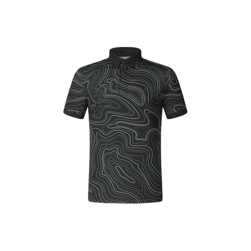 FILA Golf Polo Shirt Men s All Over Print A11M415102F-ZA M