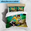 3PCS Classic cartoon Bam Deer 3pcs Bedding,Including 3PCS Duvet Cover And 2pcs Pillowcases Perfect for Christmas,Ideal for Bedroom, Dormitory