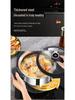 Multi-Functional 304 Stainless Steel Micro-Pressure Soup Pot, Compatible with Induction and Gas Stoves, Five-Layer Steel Composite Base.