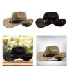 2pcs Casual Cowboy Hats Party Adults Women Men Carnival Autumn Cowgirl Caps