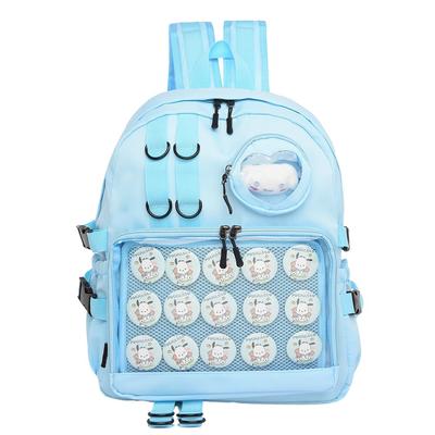 Ita Bag Backpack Oshikatsu Bag Itaba Ita Backpack Oshikatsu Backpack Ita Bag Large Capacity Large A4 Black White Light Blue Clear Oshikatsu Otakatsu