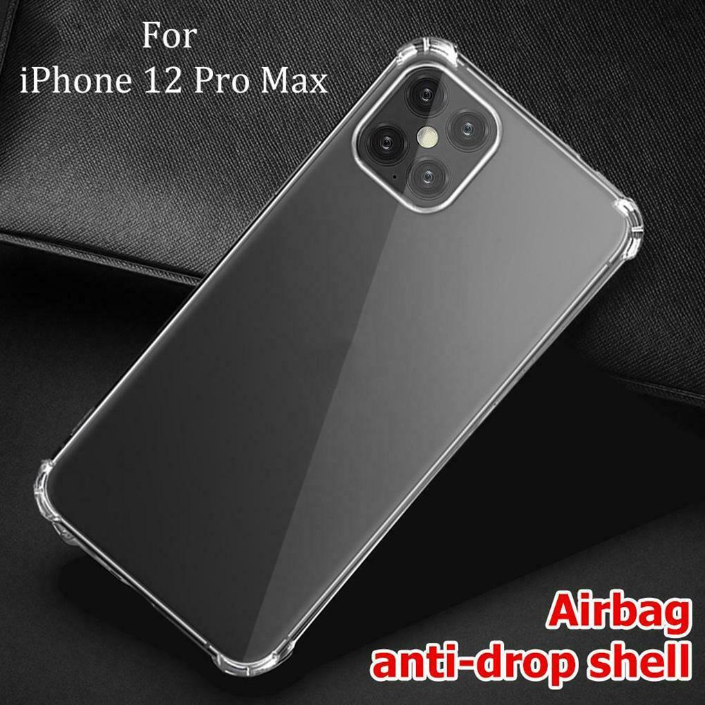 Anti\-drop Phone Cover Shockproof Soft Case TPU Clear Cover Replacement for 12/12 Pro/ 12 Mini/12 Pro Max