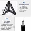 Portable Metal Camera Tripod Adjustable Tripod Light Stands Light Stand  Film Studio