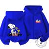 Boys Girls Cute Cartoon Zipper Hoodie Autumn Winter Trendy Fashion Street Style Kids Apparel