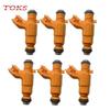 6X High Quality Fuel Injector Nozzle Fit for INSIGNIA 0280156129 817270 5817430 12614031 12581682
