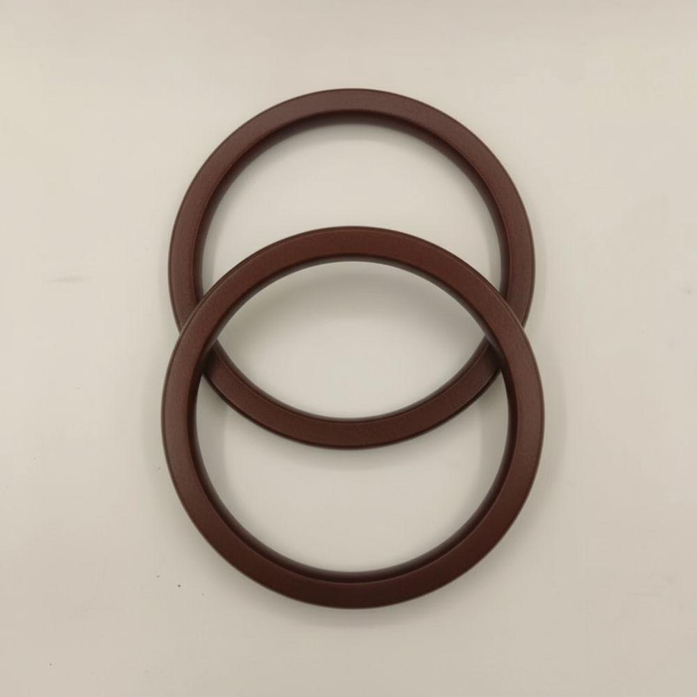 Manici per Borsa in Legno Artigianali Rotondi Maniglie Fai da Te per Borse Maniglia per Portafoglio