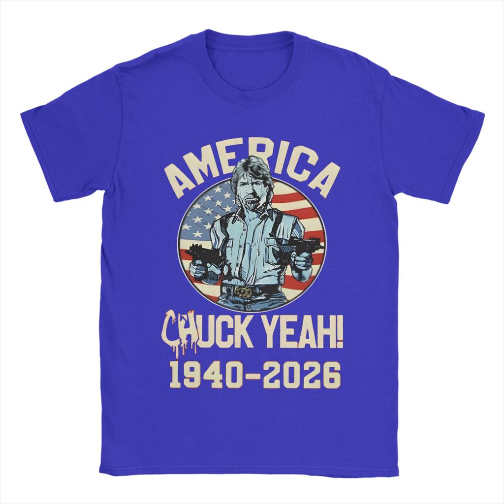 RIP Chuck Norris 19402026 Cotton TShirts Leisure Tshirt for Men Summer Y2K Classic Casual Short Sleeve Tees