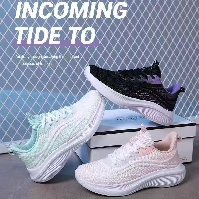 Running Shoes Sneakers Soft Sole High Elastic Mesh Casual Versatile Casual Fashion Lightweight Running Shoes