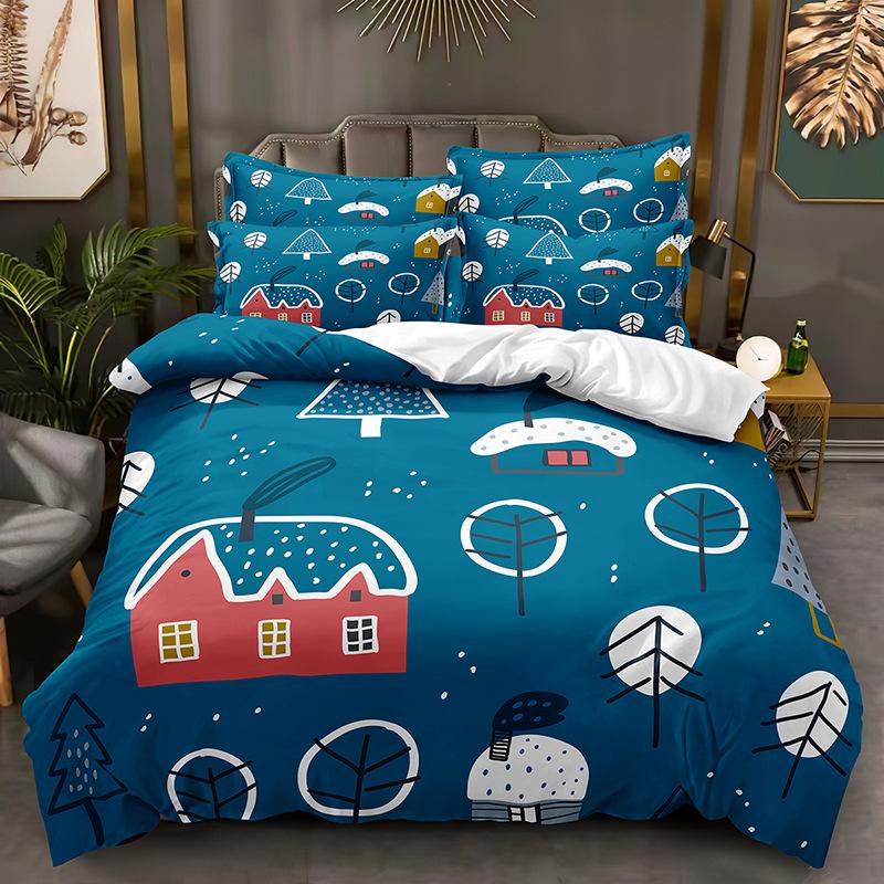 Fashion technology,3D Digital Printed Bedding, Duvet Covers, Pillowcases
