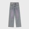 2024 Women's High-Waist Wide-Leg Jeans: Black & Gray, Loose, Slim, Straight & Floor-Length