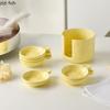Ceramic Dipping Dish Hot Pot Seasoning Dish Sets Condiment Dishes Snack Plate Fruit Bowl Tasting Plate Sauce Tray Dessert Plates