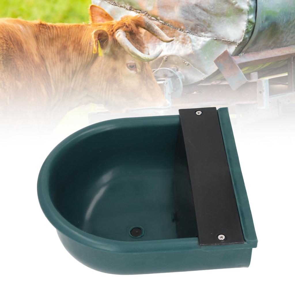 Livestock Wat  Bowl with Drainage Hole ABS Large Capacity Livestock Wat  Trough Bowl for Cattle Sheep Horse