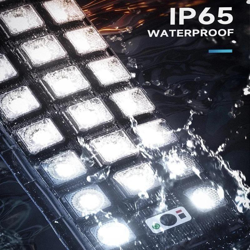 20W Solar Power Street Light Motion Sensor LED Solar Flood Lights Outdoor 3 Mode Lighting IP66 Waterproof COB Security Lamp for Yard