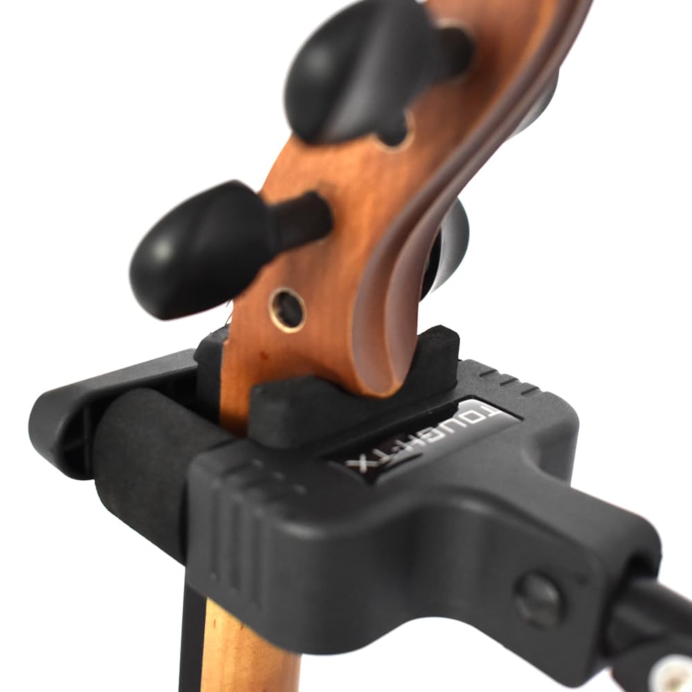 Toughtics Locking Ukulele Violin Stand Automatic Gate Rock System TOUGH-TX & TX-GS03UV