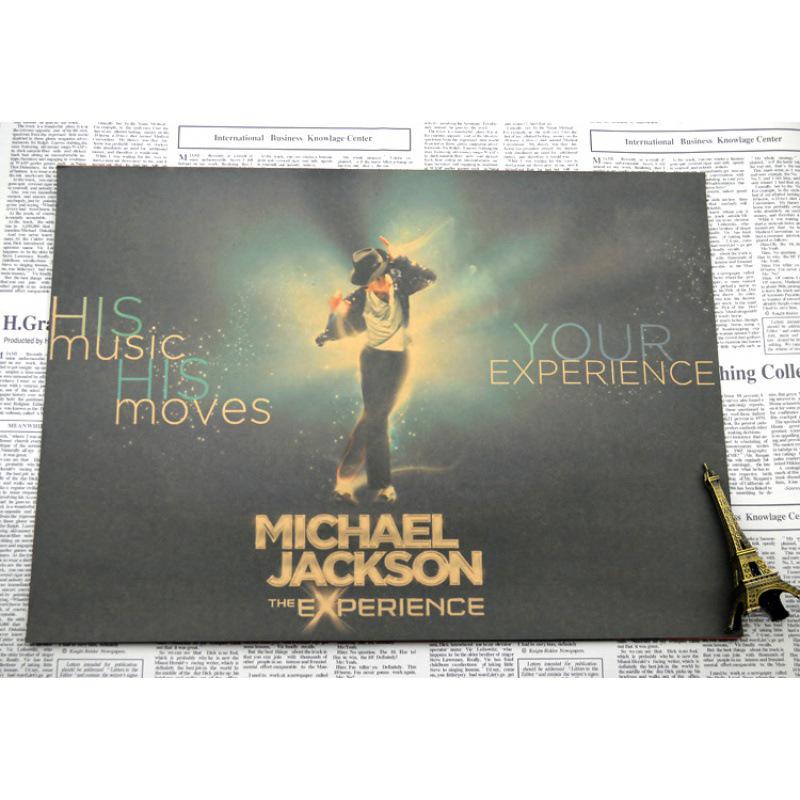 Michael Jackson Retro Classic Kraft Paper Poster for Living Room, Bedroom, or Bar Decor