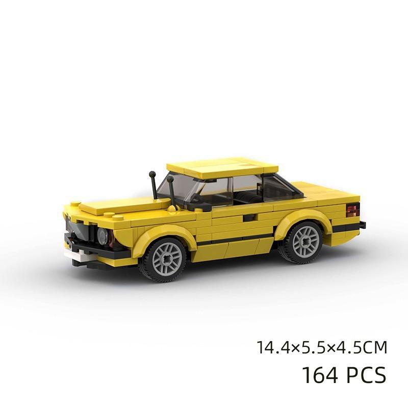Kinderspielzeug Auto Modell Sportwagen Kompatibel Mit Rennen Kleine Teile DIY Bausteine Puzzle Technologie