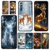 Cartoon Animal Deer Soft TPU For Realme 13 12 11 10 9 Pro Plus GT3 GT2 C21 C25 C35 C53 C55 C67 Pro 5G Phone Case Cover Funda Bag