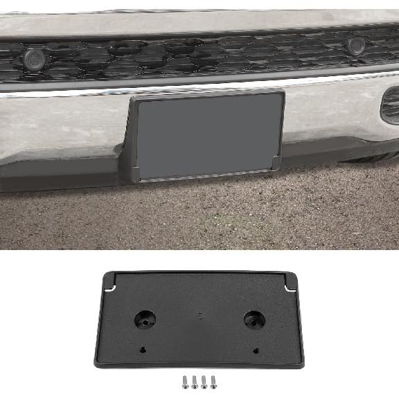 Voodonala for Dodge RAM 1500 2018-2024 Front Plate License Bracket Front License Hanging Kits Compatible with Dodge RAM 1500 2018-2024 (DT 2018-2024-DT-except Rebal