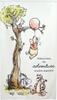 Noren Kobo Disney Wandteppich Winnie the Pooh Poster Waren Noren Vorhang Raumteiler Vorhang 85cm Breit x 150cm Lang Die Abenteuer von Winnie the Pooh