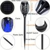 Halloween exclusive 12LED Solar Flame Torch Light Flickering Lamp Waterproof Garden Decoration Outdoor Lawn Path Yard Floor Lamp