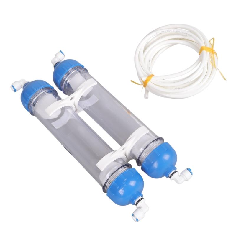 T33 Double Stage Filter Housing For Aquarium Maintenance Clear Water Solution Plastic DIY Design
