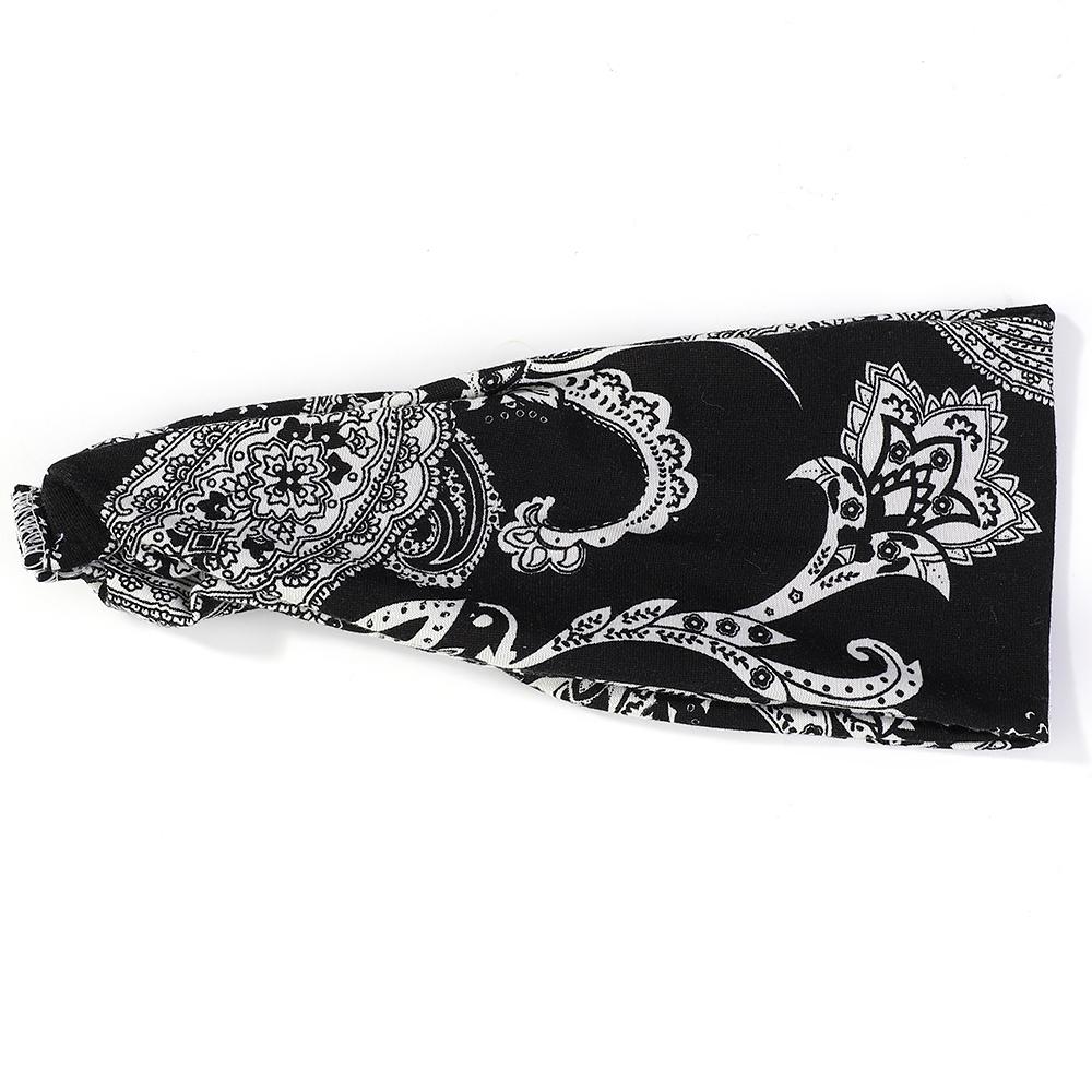 Mode Sport Fitness Stirnband Schlangen-Leopardenmuster Einfarbig Haarbänder Damen Postpartale Freizeit Zuhause Kopfbedeckung Scrunchies