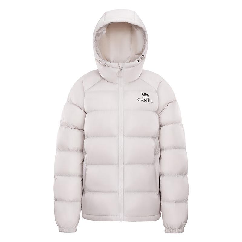 Camel Unisex High-Loft Puffer Down Jacket