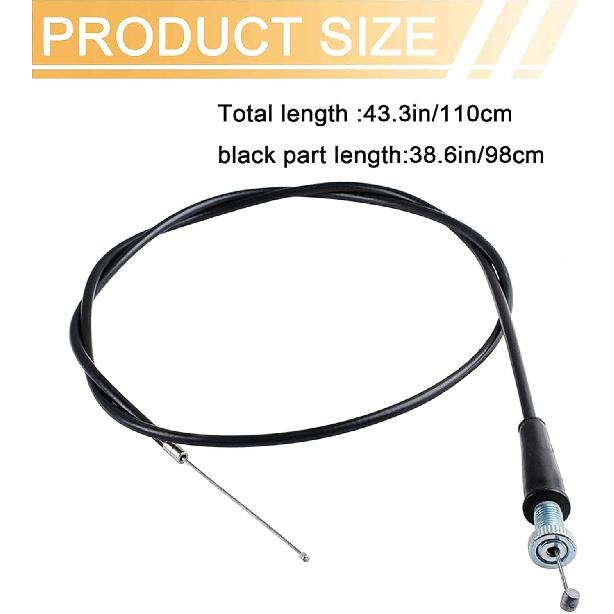 Handle Grip Twist Throttle Cable 7/8" 22mm for ATV/ATC Dirt Bike Mini Bike 50cc 125cc 150cc 250cc 125cc 140cc 4-Stroke Pocket Bike