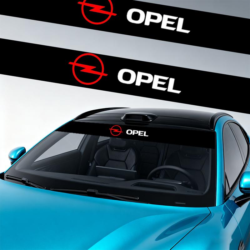 AAAYW1 New Car Front and rear windshield shade decorative sticker For Opel Astra j g Insignia Corsa d Vectra c Zafira a Auto Gadgets