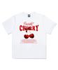 Page Cc Sweet Cherry Printed Short Sleeve T-Shirt White