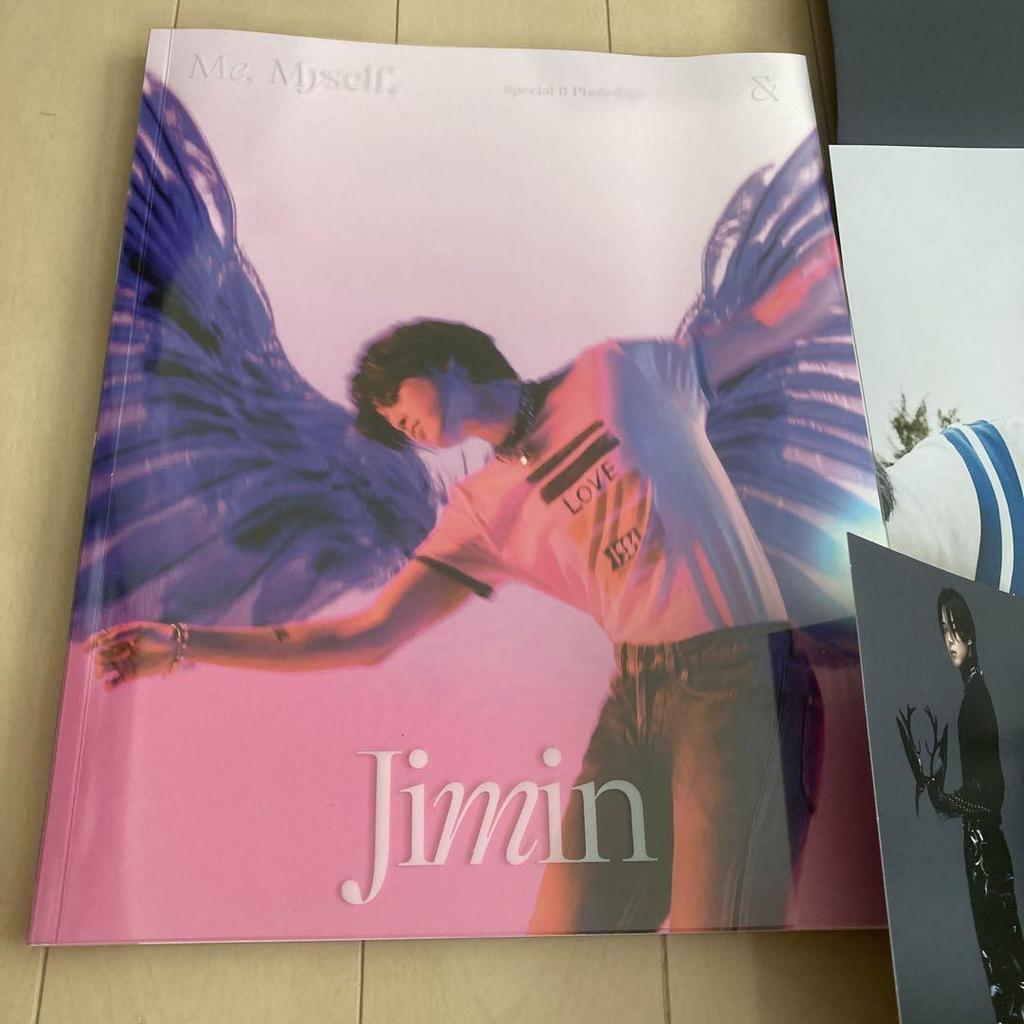 [USED] BTS Jimin Photobook "Me, Myself, & Jimin ID:Chaos