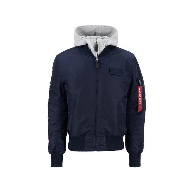 Куртка Alpha Industries MA-1 D-Tec с вышивкой на рукаве EU L
