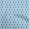 oneOone Cotton Flex Dark Teal Blue Fabric Check Argyle Dress Material Fabric Print Fabric By The Yard 40 Inch
