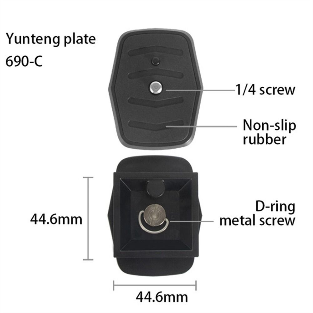 Быстросъемная пластина для камеры Адаптер пластины Штативная головка Пластина Фотооборудование   Штатив для камеры 690C