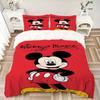 Mickey Mouse Iconic Artwork Print 3Pcs Bedding Setduvet Cover With 2 Bedropillowcase Home Birthday Gift