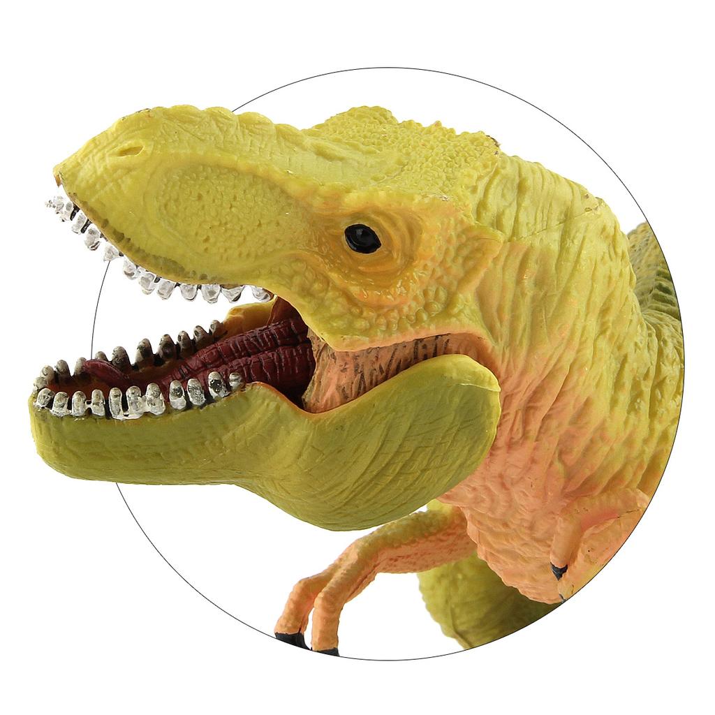 Detalii Imagine Engleză Figurina Model Jucărie Lumea Dinozaurilor Plastic PVC Fuzi Tyrannosaurus Rex