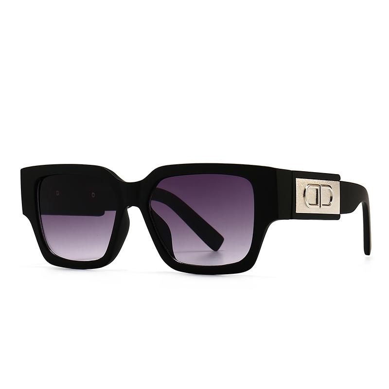 Evropské a americké značkové moderní retro sluneční brýle High-end dámské sluneční brýle ve stylu Ins Všestranné a trendy 917