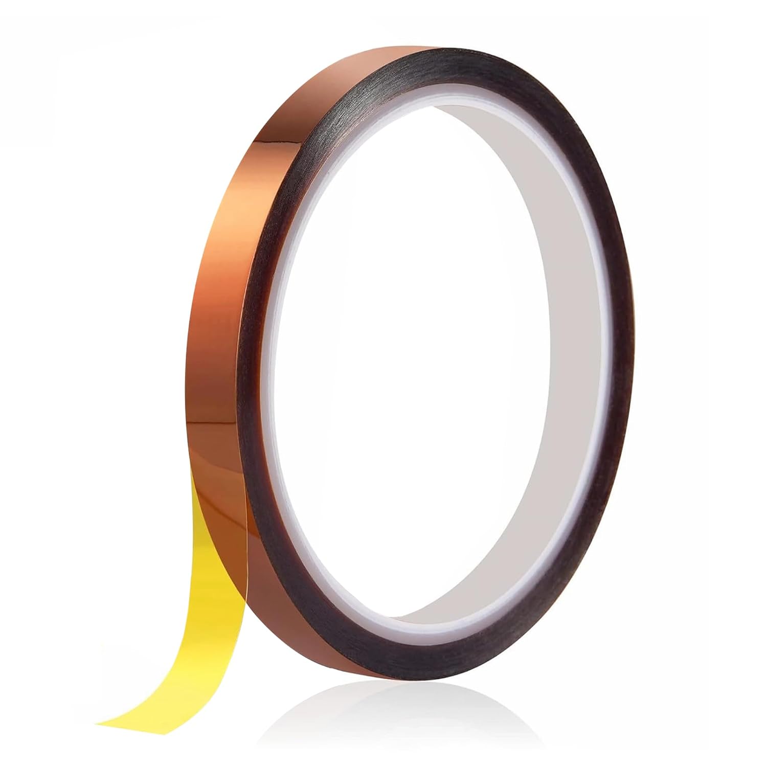 Термостойкая лента (1 рулон), 10 мм X 33 м 108 футов Термолента, Клейкая лента для термопереноса, Термолента для сублимации, Термолента, Без остатка,