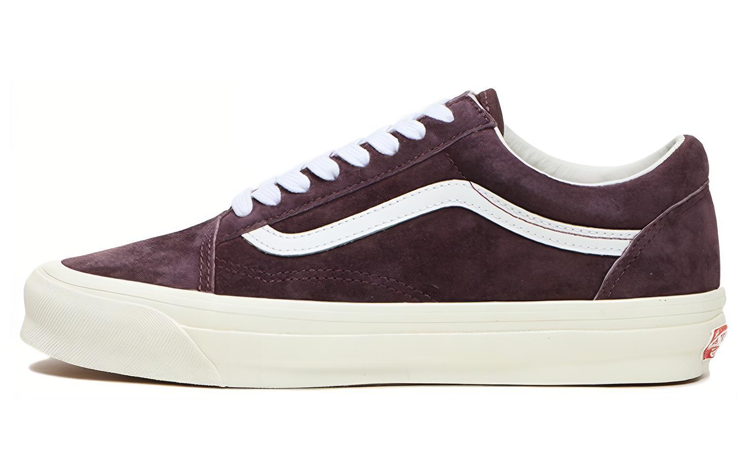 Vans OG Old Skool LX Pig Suede - Wine 34.5