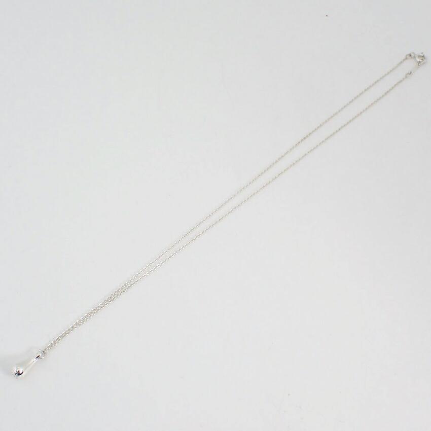 [Gebraucht] TIFFANY 925 Tropfenanhänger/Halskette/g504-22