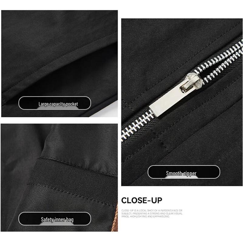 Wassup Sohot Men's Casual Turn-down Collar Jacket